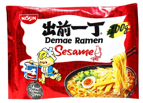 Nissin Noodles - Sesame - 30 x 100g-出前一丁麻油味麵-INN102