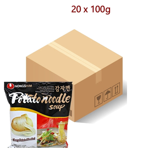Nong Shim Potato Noodle Soup - 20 x 100g-農心馬鈴薯拉麵-INNS112
