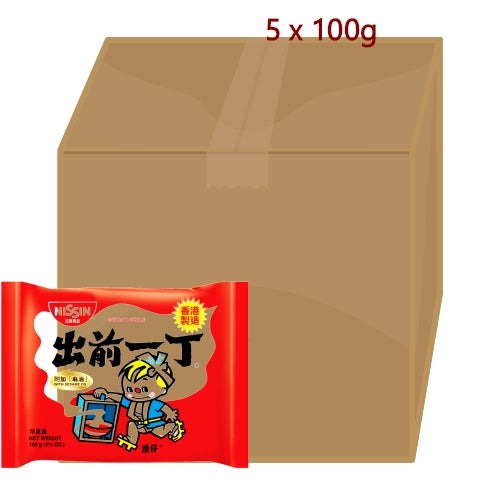 Nissin Noodles HK - Sesame - 5 x 100g-香港出前一丁麻油味麵-INN102A