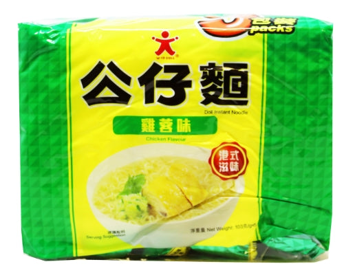 Doll Noodle - Chicken-公仔雞蓉味面-INDO102