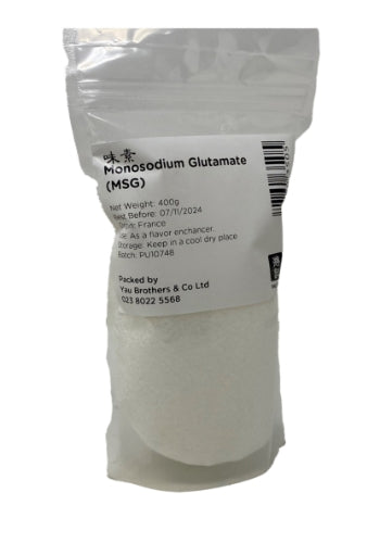 YB Monosodium Glutamate (MSG) 400g-游記味素-MSG104