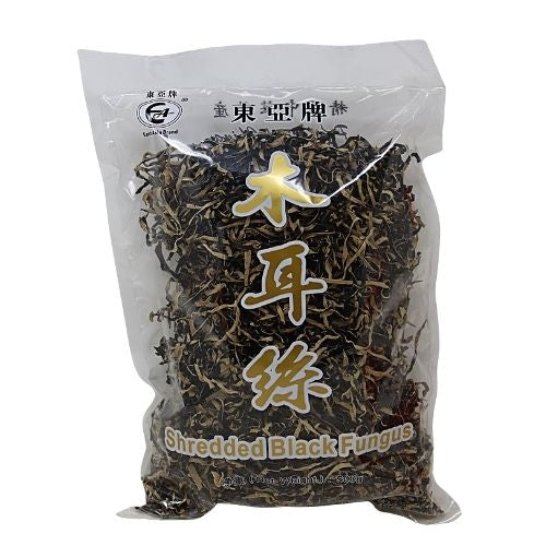 East Asia Dried Black Fungus Strips-白背黑木耳絲-FUNG163