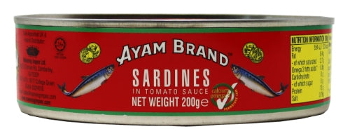 Ayam Sardines in Tomato Sauce (Oval)-雄雞標茄汁沙丁魚(橢圓形)-TFISH422