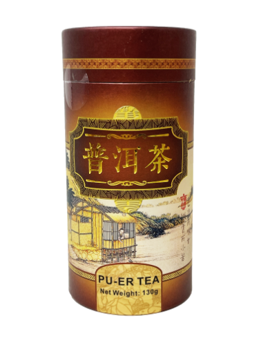 YZG Puer Tea-圓紙罐普洱茶-TEA240