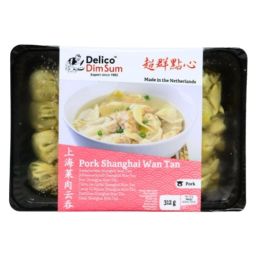 Delico Pork Shanghai Wan Tan (M)-超群上海菜肉雲吞-DIMDE313