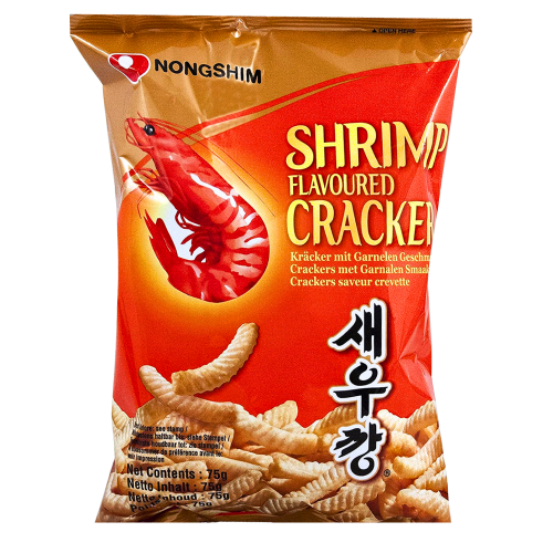 Nong Shim Shrimp Flavoured Crackers-農心蝦條-SNACNS102