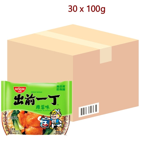 Load image into Gallery viewer, Nissin Noodles HK - Chicken - 30 x 100g-香港出前一丁雞蓉味麵-INN101A
