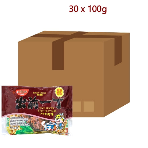 Load image into Gallery viewer, Nissin Noodles HK - Five Spice Beef - 30 x 100g-香港出前一丁五香牛肉麵-INN104A
