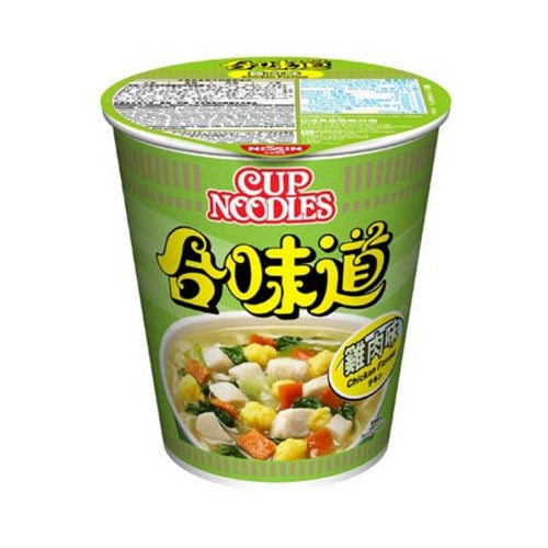 Nissin Cup Noodles - Chicken - 24 x 71g-日清合味道雞味杯面-24