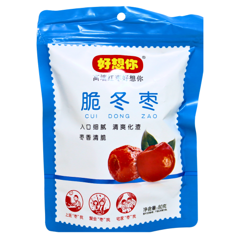 HXN Crispy Jujube Dates-好想你脆冬棗-SNACHXN104