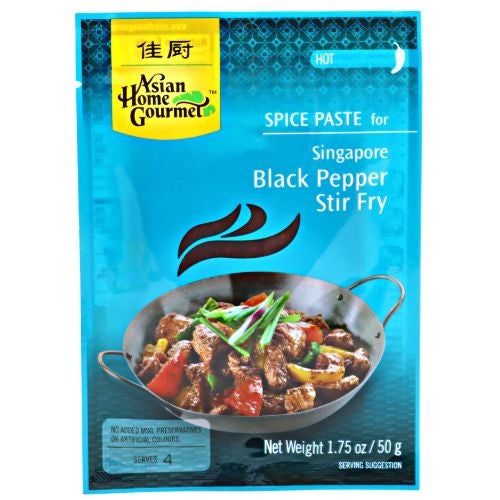 Asian Home Gourmet Singapore Black Pepper Stir Fry-佳廚新加坡黑椒醬-AHG35