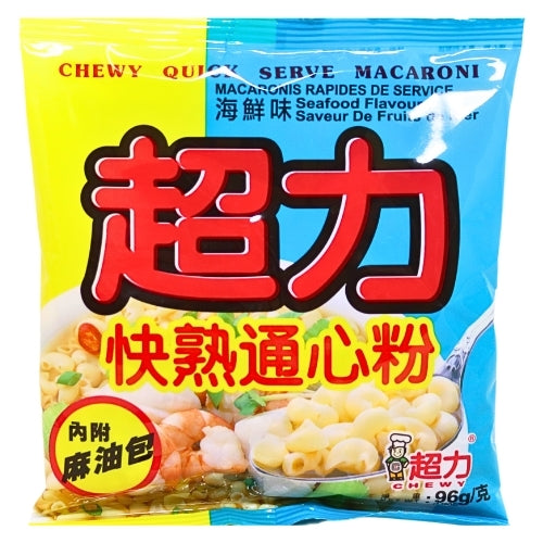 Chewy Macaroni - Seafood-超力快熟通粉-海鮮味-INCW201