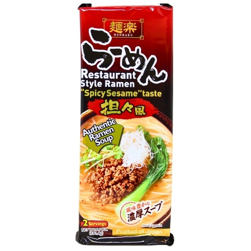 Hikari Miso Restaurant Style Ramen - Spicy Sesame-日本麵樂担担拉麵-INHI206