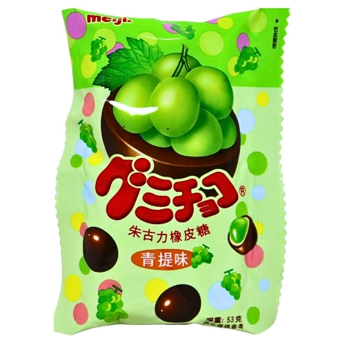 Meiji Grape Gummy Choco-明治青提朱古力橡皮糖-CHOMJ210
