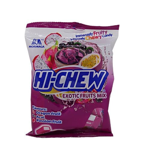 Morinaga Hi-Chew Chewy Candy - Exotic Fruits Mix-森永嗨啾軟糖-特選水果味-CANMO103