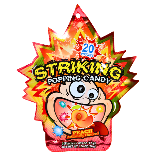 Striking Popping Candy - Peach | Yau Brothers & Co Limited