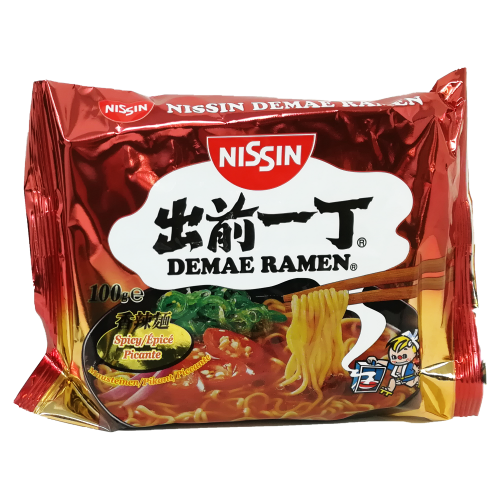 Nissin Noodles - Spicy-出前一丁香辣麵-INN103