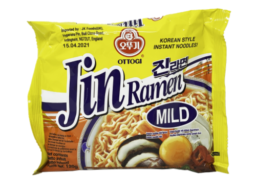 Ottogi Jin Ramyun - Mild-韓國不倒翁微辣味金拉面-INOT110