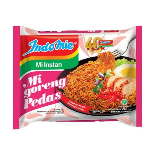 Indomie Noodles - Mi Goreng Pedas-印尼營多撈麵 - 辣味-ININ105