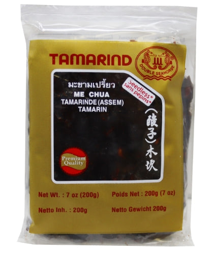 Double Seahorse Tamarind Paste (20% Seed)-(酸子)木坎-PASTE403