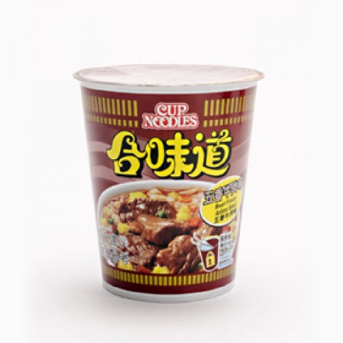 Nissin Cup Noodles - Beef - 24 x 69g-日清合味道五香牛肉杯面-24
