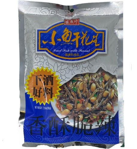 Triko Foods Dried Fish with Peanut-盛香珍小魚干花生-SNACTR202