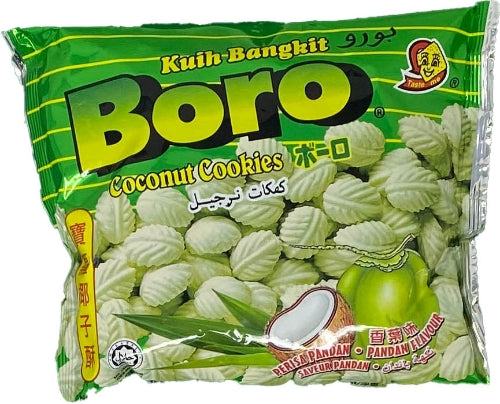 Boro Coconut Cookies - Pandan (Kuih Bangkit)-寶籮椰子酥-香葉味-BISBO102